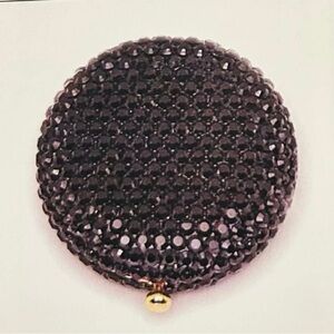 Estee Lauder /Kathrine Baumann Jet Black Crystal Powder Compact